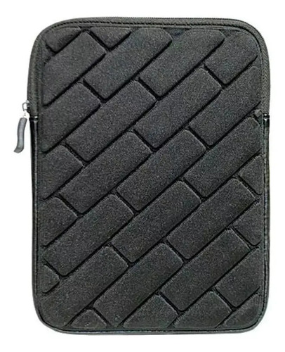 Funda Tablet 7 Pulgadas Multiuso Tipo Estuche Con Cierre Negro