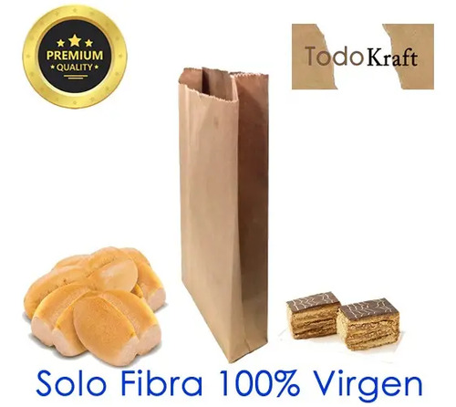 Bolsas Kraft Saco De Papel 1 Kg X 1000 Unidades - Imagen 3