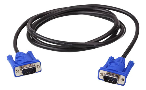 Cable Svga Generic 1.8m Negro/azul Macho - Macho - Imagen 5